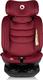 Lionelo автокресло Bastiaan RWF i-Size Red Burgundy LO-BASTIAAN RWF I-SIZE RED BURGUNDY