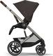 Cybex прогулочная коляска Balios S Lux TPE с бампером Chocolate Brown 2025 525000113 bbg