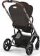 Cybex прогулочная коляска Balios S Lux TPE с бампером Chocolate Brown 2025 525000113 bbg