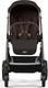 Cybex прогулочная коляска Balios S Lux TPE с бампером Chocolate Brown 2025 525000113 bbg