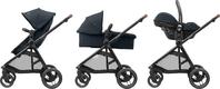 Maxi-Cosi универсальная коляска 3в1 Zelia³ Duo + автокресло CabrioFix i-SizeMaxi-Cosi універсальна коляска 3в1 Zelia³ Duo + автокрісло CabrioFix i-Size Essential Black 1930672110