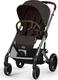 Cybex прогулочная коляска Balios S Lux TPE с бампером Chocolate Brown 2025 525000113 bbg