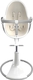 Bloom стільчик для годування Fresco White з вкладишем coconut white E10535-W/E10516-CWL