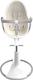 Bloom стульчик для кормления Fresco White с вкладышем coconut white E10535-W\E10516-CWL