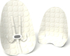 Bloom вкладиш бавовняний для стільчика Fresco 6+, 2 шт та ремінь coconut white U10543-CW-11-ASL