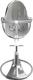 Bloom стульчик для кормления Fresco Silver с вкладышем lunar silver E10535-S\E10516-LSL