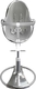 Bloom стільчик для годування Fresco Silver з вкладишем lunar silver E10535-S/E10516-LSL