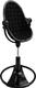 Bloom стульчик для кормления Fresco с хлопковым вкладышем Noir \ midnight black E10535-BB\U10543-MB