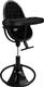 Bloom стульчик для кормления Fresco с хлопковым вкладышем Noir \ midnight black E10535-BB\U10543-MB