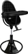 Bloom стільчик для годування Fresco з бавовняним вкладишем Noir / midnight black E10535-BB/U10543-MB