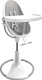 Bloom стільчик для годування Fresco White з вкладишем lunar silver E10535-W/E10516-LSL