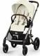 Cybex прогулочная коляска Balios S Lux TPE с бампером Seashell Beige 524001203bbg