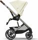 Cybex прогулочная коляска Balios S Lux TPE с бампером Seashell Beige 524001203bbg