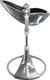Bloom стульчик для кормления Fresco Silver с вкладышем midnight black E10535-S\E10516-MBL