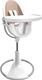 Bloom стільчик для годування Fresco White з вкладишем rose gold E10535-W/E10516-RGL