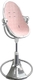 Bloom стільчик для годування Fresco з бавовняним вкладишем Silver / blush pink E10535-S/U10543-P