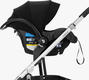 UPPAbaby адаптер автокресла (Maxi-Cosi, Nuna, Cybex, BeSafe) для коляски Vista/Cruz Black 810030091806