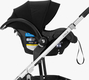 UPPAbaby адаптер автокрісла (Maxi-Cosi, Nuna, Cybex, BeSafe) для коляски Vista/Cruz Black 810030091806