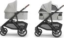 UPPAbaby універсальна коляска 2в1 Vista V3 Savannah-Pearl Gray Jacquard 810142394390