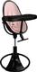 Bloom стульчик для кормления Fresco Noir с вкладышем rosewater E10535-BB\E10540-RWL