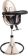 Bloom стільчик для годування Fresco Rose gold/rose gold золотистий з чорним з вкладишем rose gold U10515-GRB/E10516-RGL