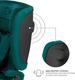 Kinderkraft автокресло Fix2Go i-Size Green KCFI2GO0GRE0000