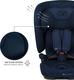 Kinderkraft автокресло Fix2Go i-Size Navy KCFI2GO0NAV0000