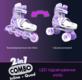 Neon роликовые коньки Combo размер 30-33 фиолетовый NT09L4