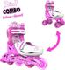 Neon роликовые коньки Combo размер 34-37 розовый NT10P4