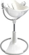 Bloom стільчик для годування Fresco з бавовняним вкладишем White / coconut white E10535-W/U10543-CW