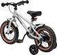 Miqilong детский велосипед ST 12 серебряный RBB-ST12-SILVER