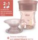 Chicco чашка-непроливайка для питья "Perfect Cup" 200 мл розовая 06951.15