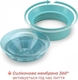Chicco чашка-непроливайка для питья "Perfect Cup" 200 мл голубая 06951.25
