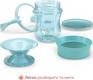 Chicco чашка-непроливайка для питья "Perfect Cup" 200 мл голубая 06951.25