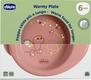 Chicco термоустойчивая тарелка Warmy Plate цвет 15 16000.15