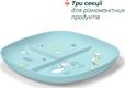 Chicco тарелка секционная цвет 25 16003.25