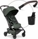 Joolz прогулочная коляска Aer2 с бампером и подстаканником Forest green 320441
