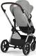 Cybex універсальна коляска Eos Lux SLV Stone Grey (з бампером) 524001277bbg