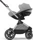 Cybex універсальна коляска Eos Lux SLV Stone Grey (з бампером) 524001277bbg