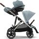 Cybex прогулочная коляска Gazelle S TPE Stormy Blue 524001297bbg