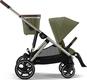 Cybex прогулочная коляска Gazelle S TPE Moss Green 525000121bbg