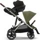 Cybex прогулочная коляска Gazelle S TPE Moss Green 525000121bbg