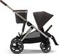 Cybex прогулочная коляска Gazelle S TPE Chocolate Brown 525000129bbg