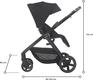 Espiro прогулянкова коляска Only Way 410 STYLISH BLACK 5905683801270
