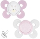 Chicco пустышка Physio Comfort силиконовая от 2 до 6 месяцев 2 шт. девочка 74931.11.00