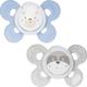 Chicco пустышка Physio Comfort силиконовая от 2 до 6 месяцев 2 шт. мальчик 74931.21.00