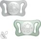 Chicco пустышка Physioforma Micro силиконовая от 0 до 2 месяцев 2 шт. нейтральная 75126.41
