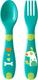 Chicco набор ложка+вилка First Cutlery 12М+ 16101.30