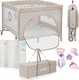 Lionelo манеж Mille Plus Grey Beige LO-MILLE PLUS GREY BEIGE