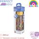 Chicco бутылка пластиковая Perfect Easy 330 мл девочка 20245.10